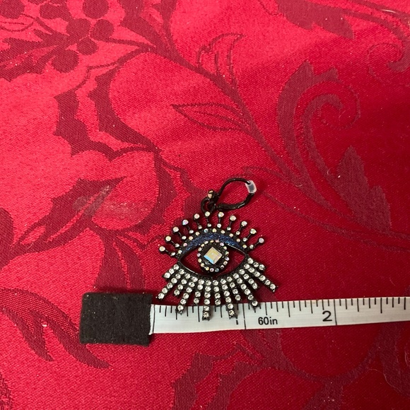 Betsy Johnson faux evil eye earring - Picture 4 of 4